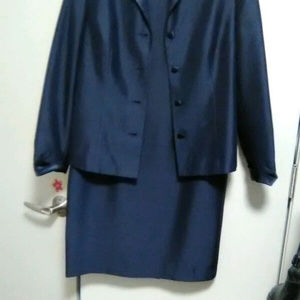 100% Silk Jacket and Sheath Dress